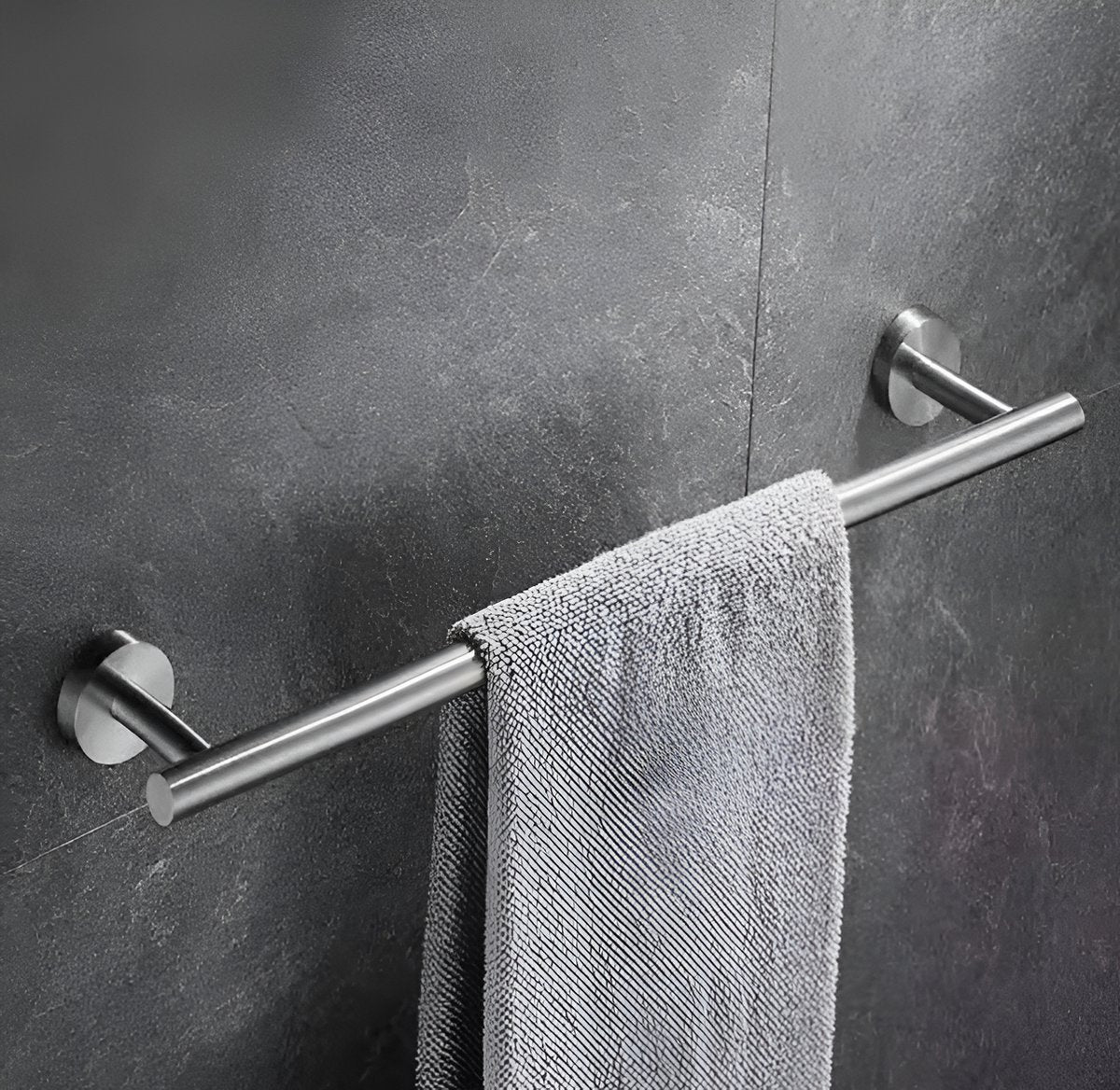 Handtuchstange 60 cm – Edelstahl – Silber | TOJ Living