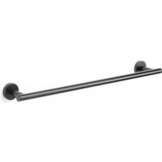 TOJ Living 60CM Towel Bar - Stainless Steel - Matt Black